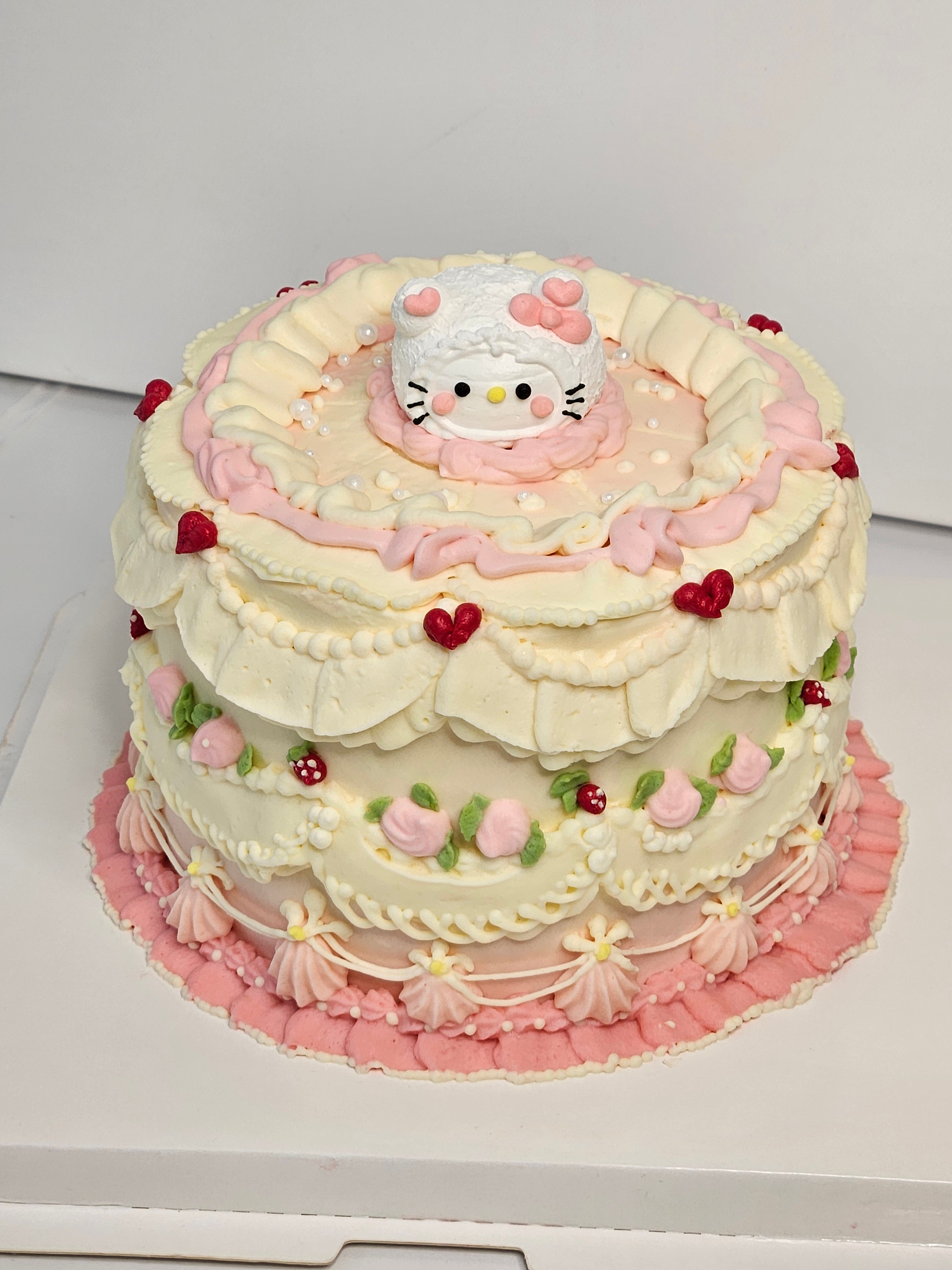 Chocolat fraise vintage