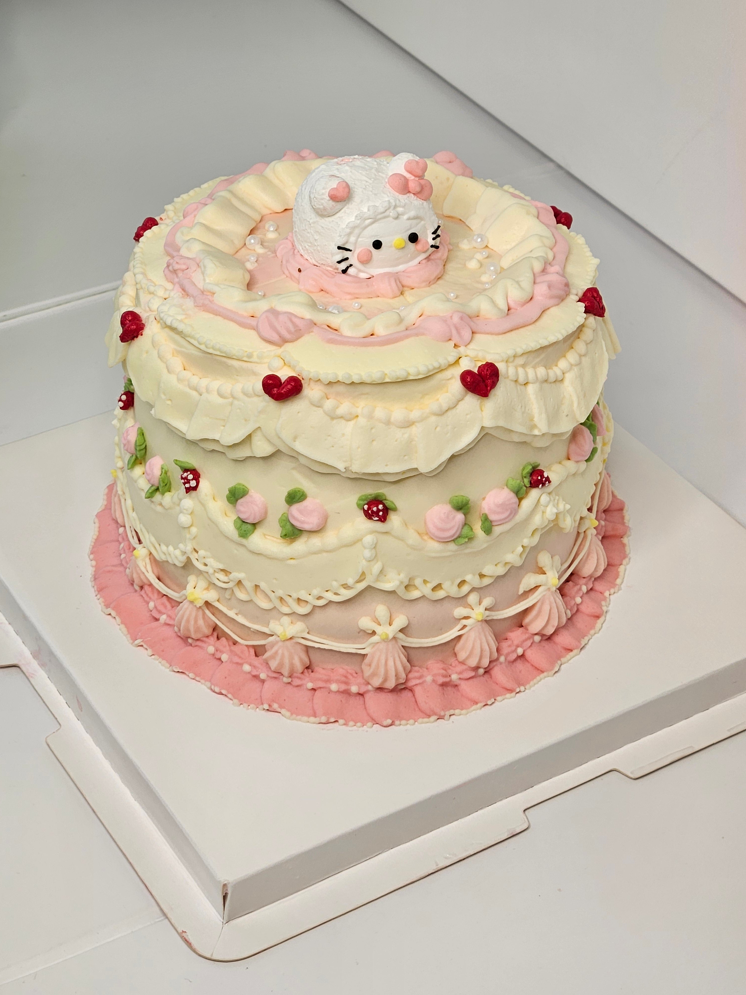 Chocolat fraise vintage